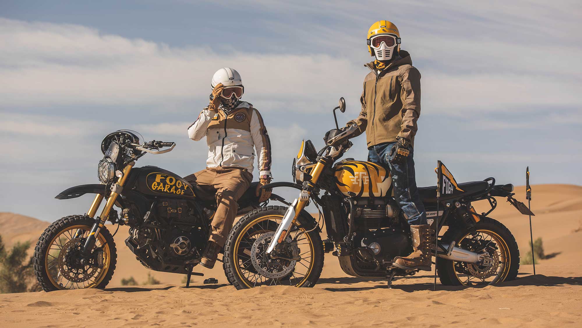 motorcycle riding gear bag and apparel