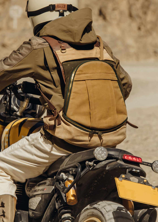 DROMEDARY Backpack Helmet Bag - Desert