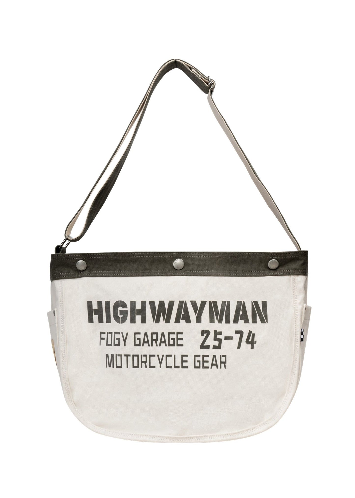 NEWSBOY Crossbody Bag - White