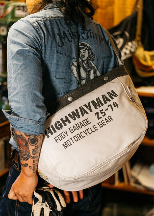 NEWSBOY Crossbody Bag - White