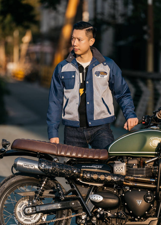 TROPOSPHERE Jacket - Blue/White