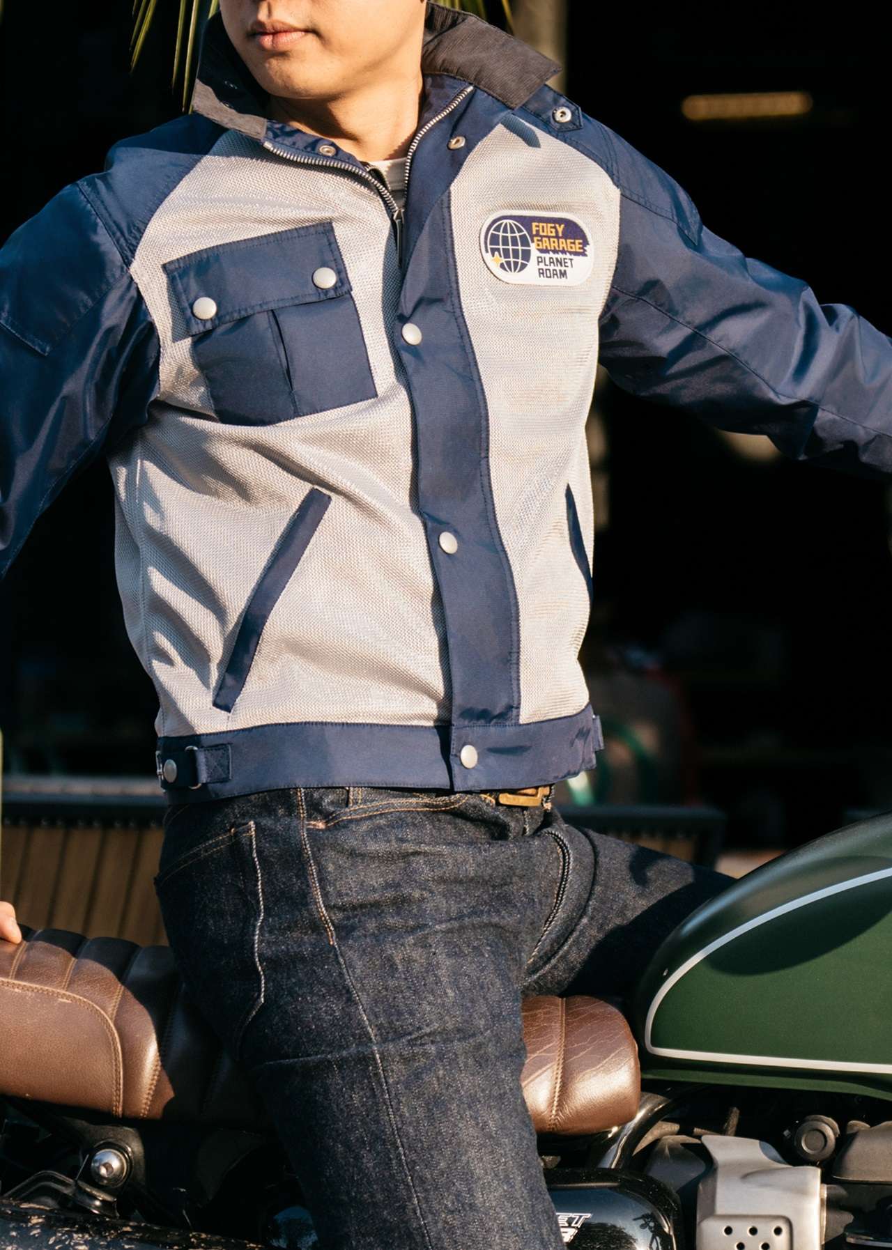 TROPOSPHERE Jacket - Blue/White