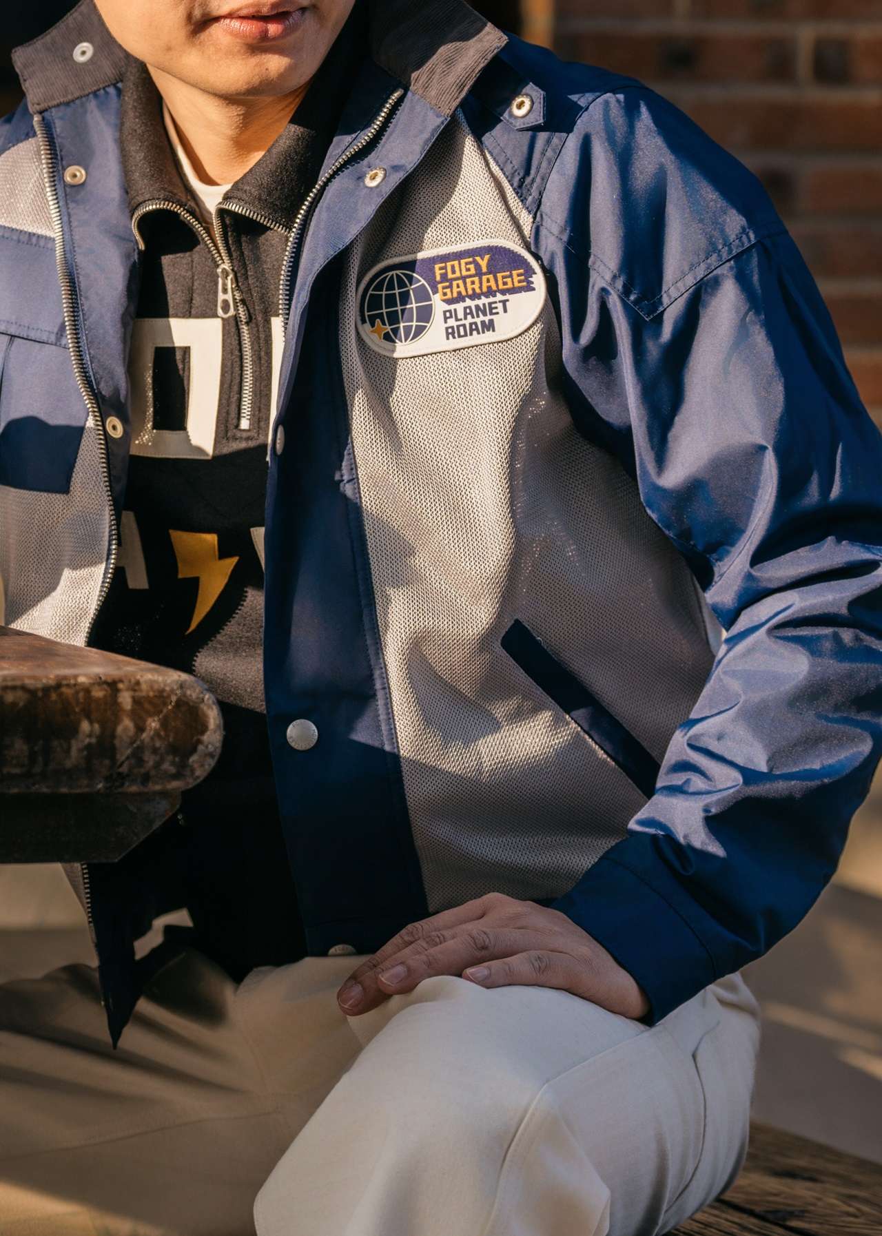TROPOSPHERE Jacket - Blue/White