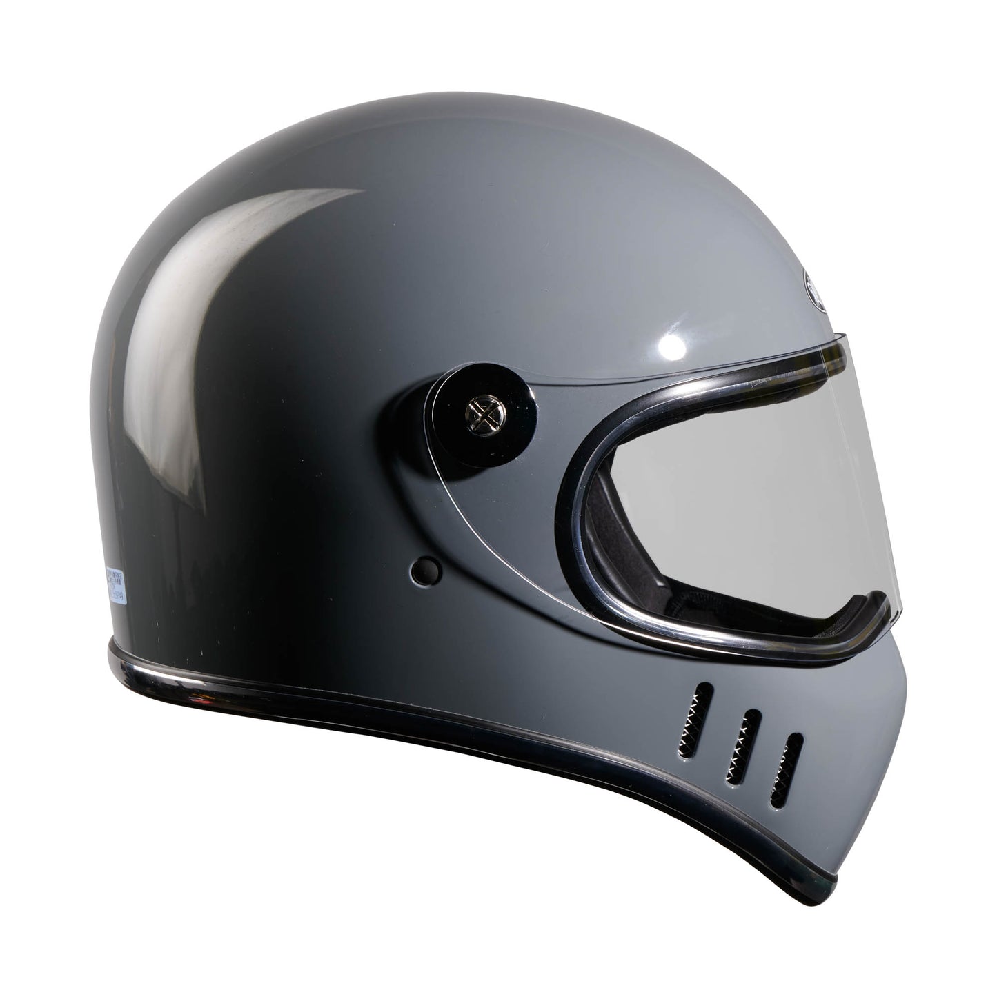 KHAN S MONGOLIAN Helmet - Gloss Basalt Grey