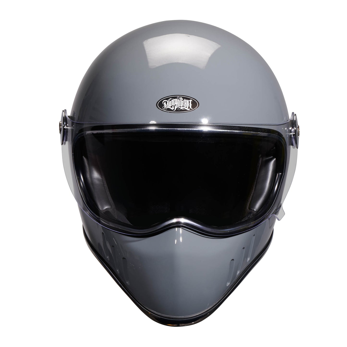 KHAN S MONGOLIAN Helmet - Gloss Basalt Grey