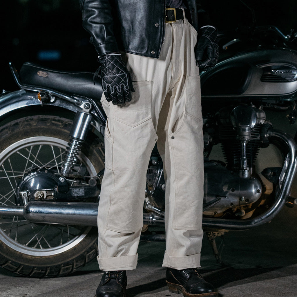 DUST Jeans Trousers - White
