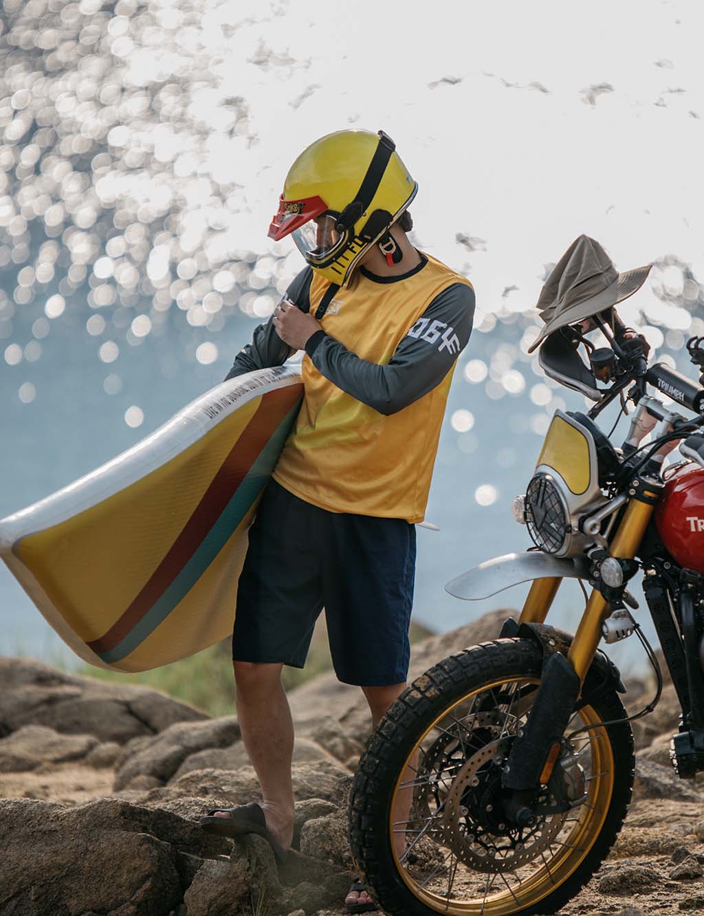 FLASH Jersey - Yellow/Grey
