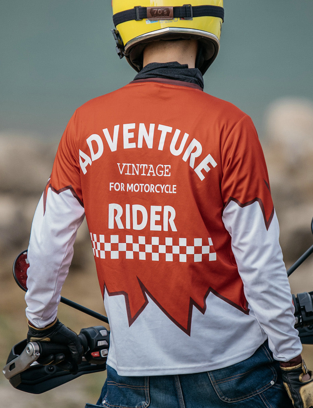 FLAME Jersey - Red/White