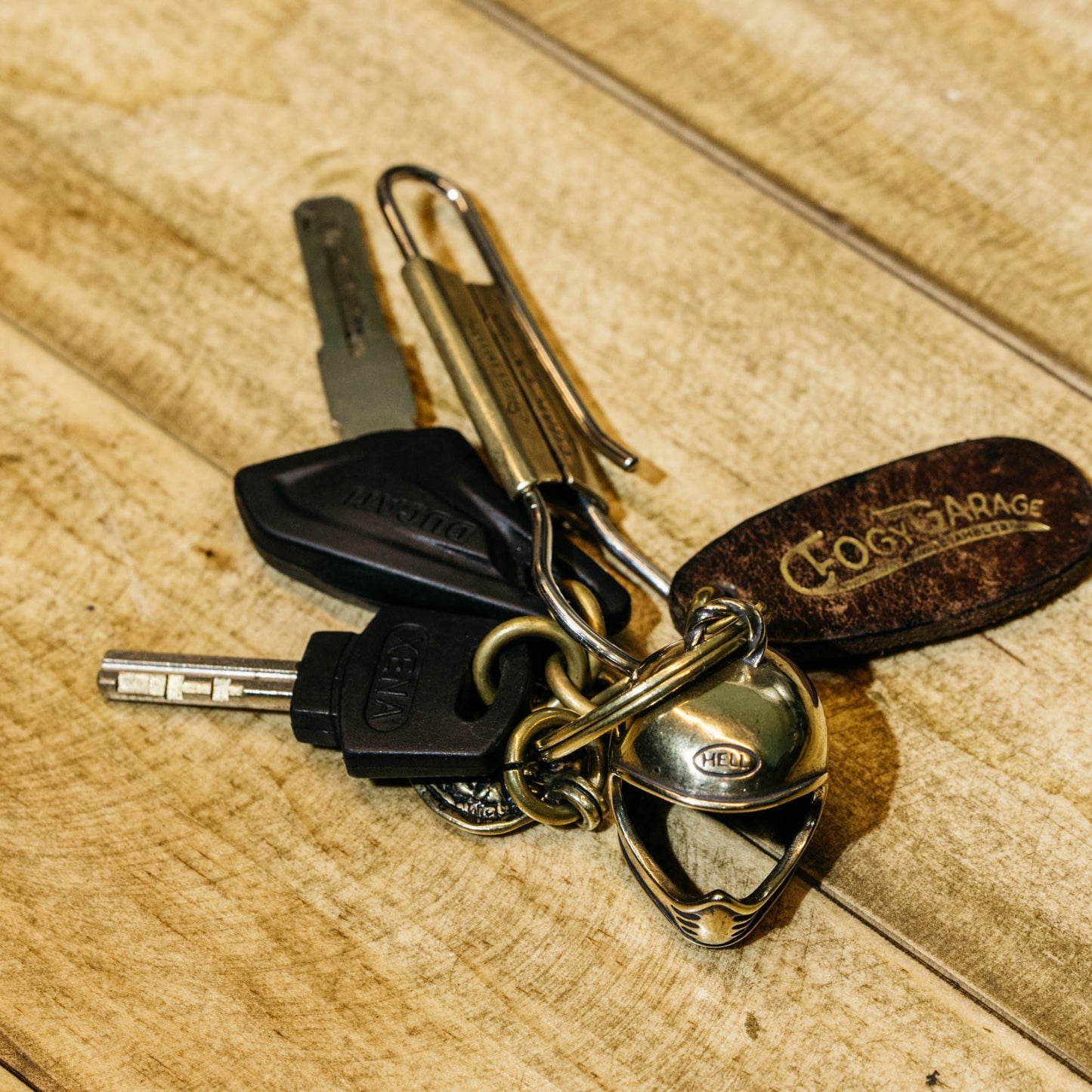 Moto-3 Keychain