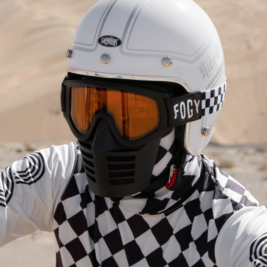 VMX Goggles Mask - Black/Chequered
