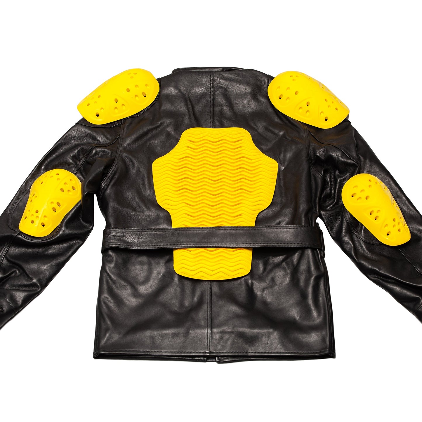 4 Pocket Leather Jacket - Black - Fogy Garage