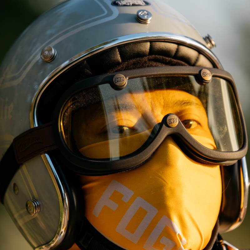 70s Goggles - Brown - Fogy Garage
