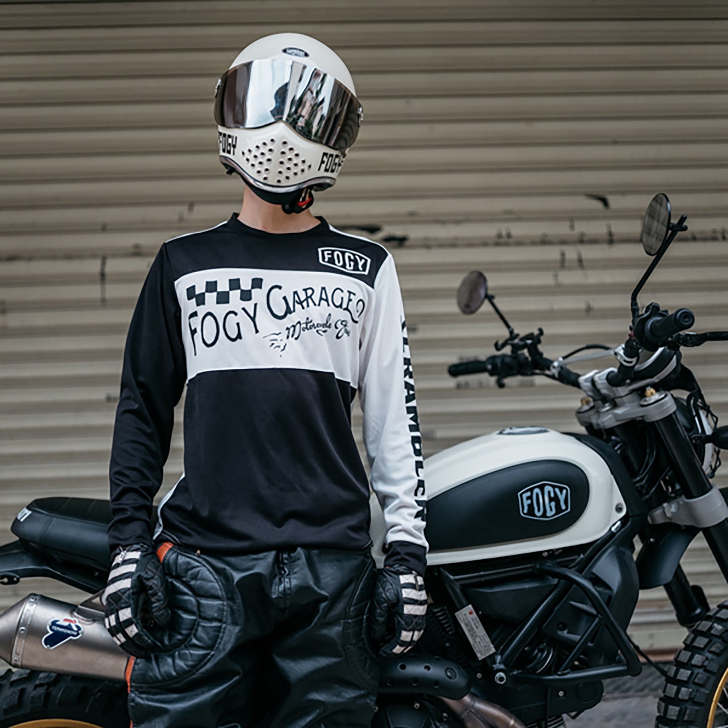 KX90 Flip Visor - Mirror/Smoke