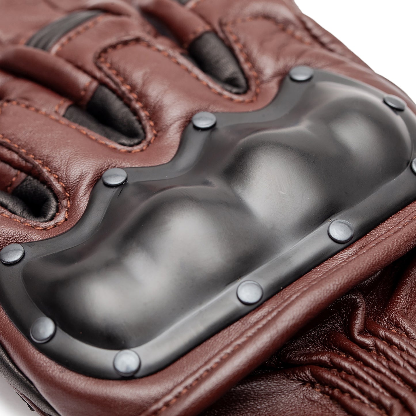 ETHIOPIA BLACK IRON Gloves - Bordeaux/Black