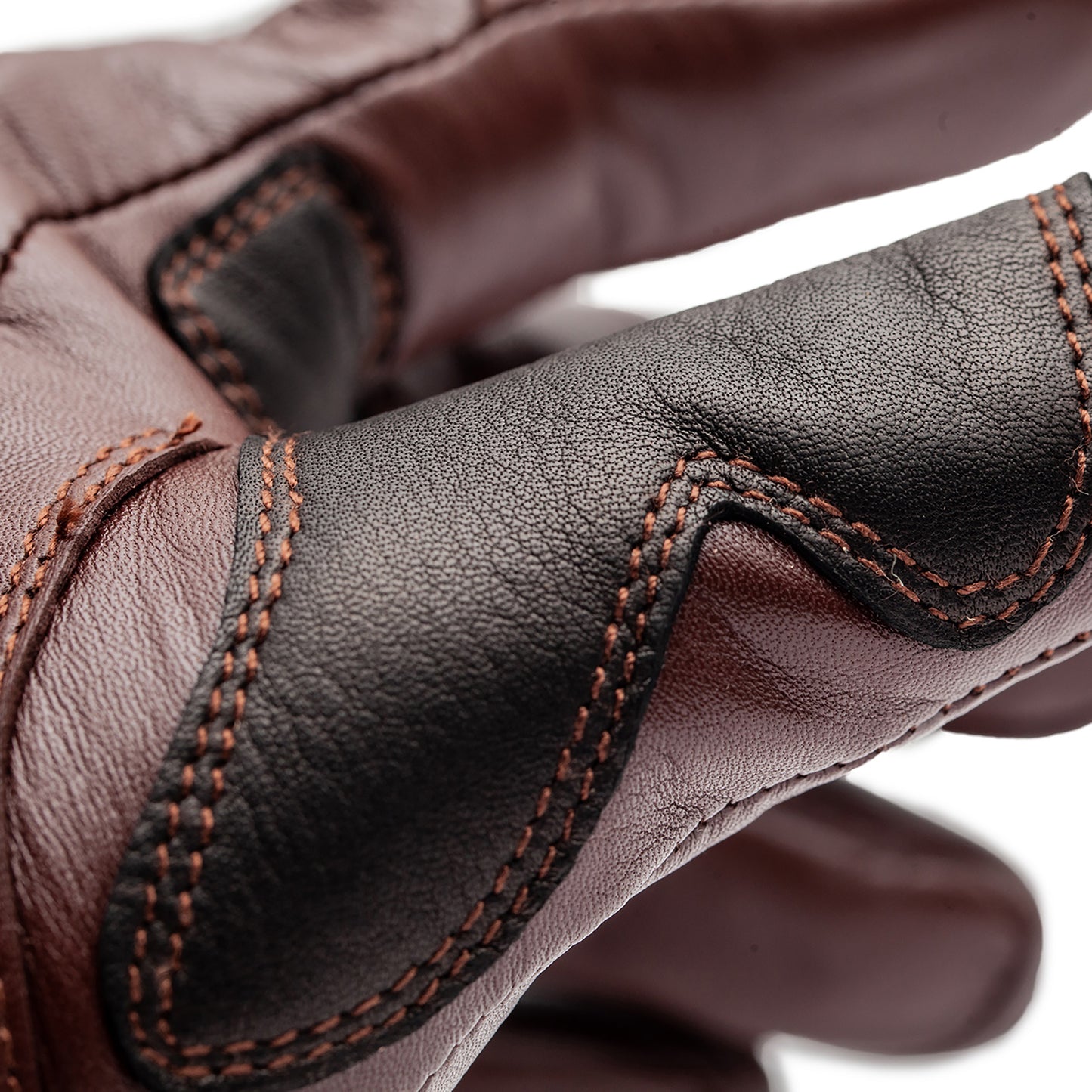 ETHIOPIA BLACK IRON Gloves - Bordeaux/Black