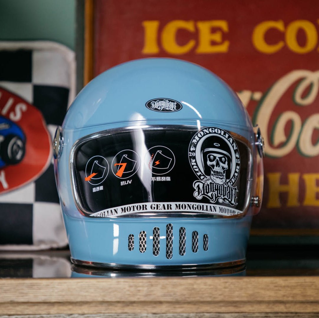 baby blue motorcycle helmet N20-2 DOLCE VITA Blu grigio / Bianco Nolan Helmets Product Details Meets And Exceeds D.O.T Torc T-1 Retro Full Face