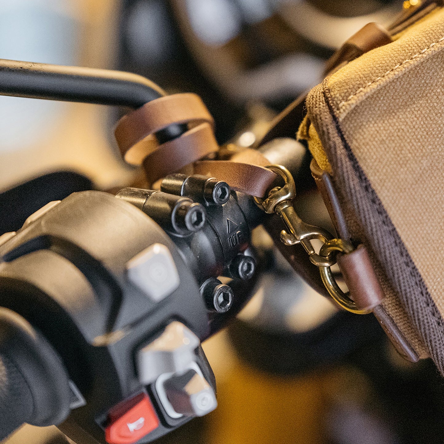 COMPASS Handlebar Bag - Desert - Fogy Garage