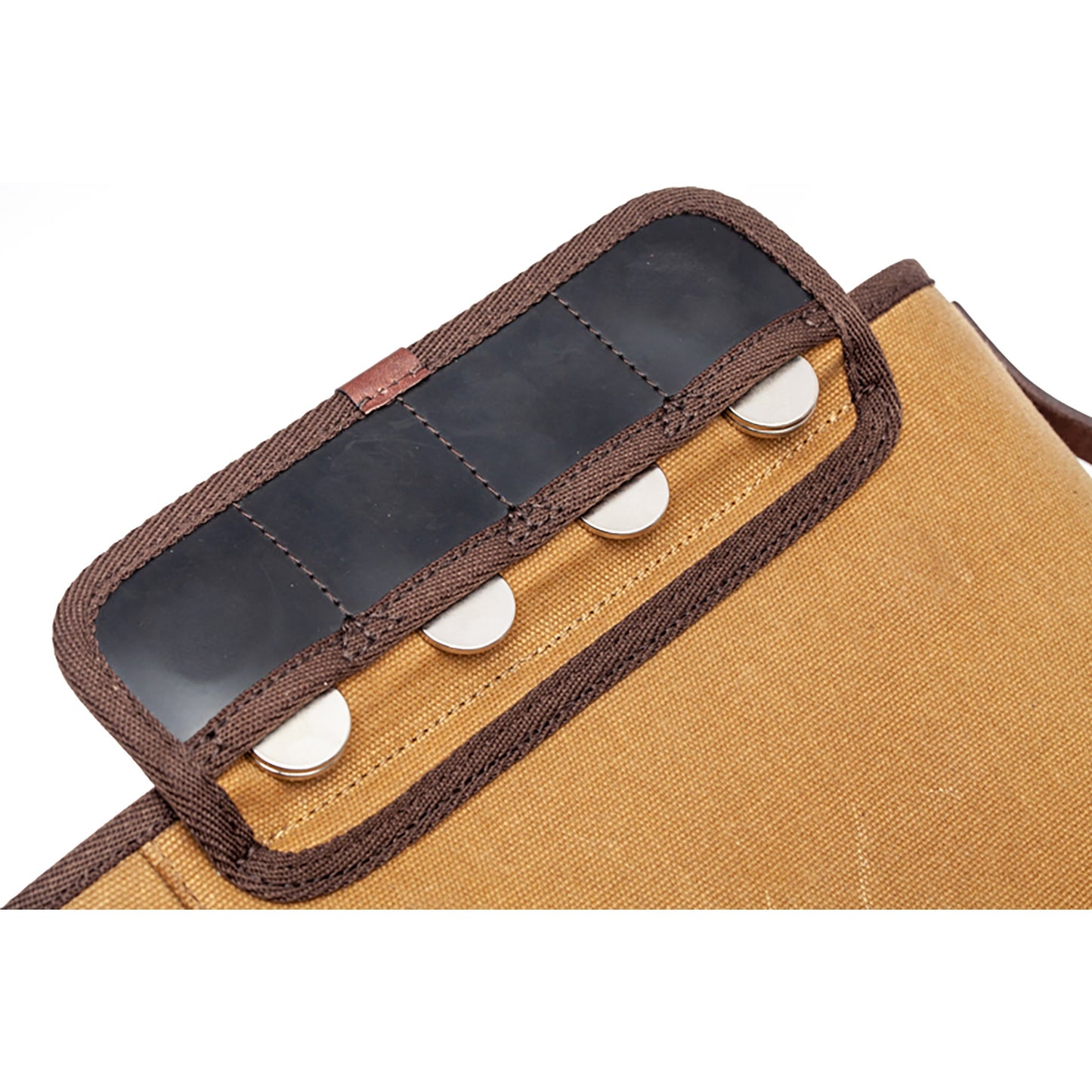 COMPASS Magnetic Tank Bag - Brown - Fogy Garage