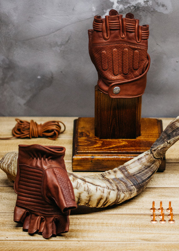 ETHIOPIA DANAKIL Gloves - Brown