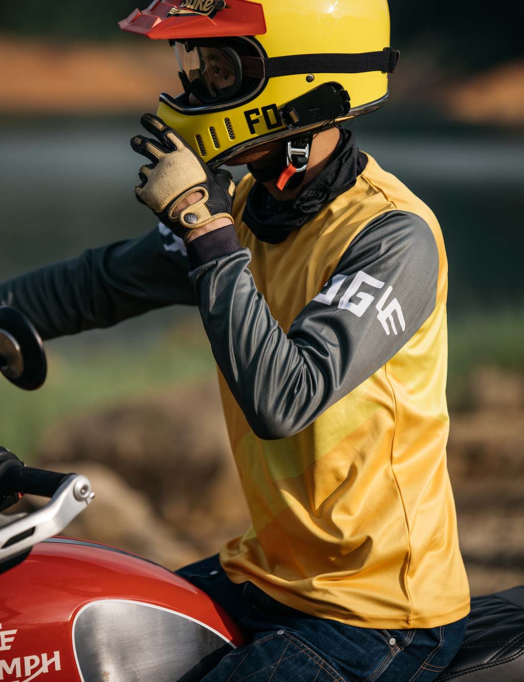 FLASH Jersey - Yellow/Grey