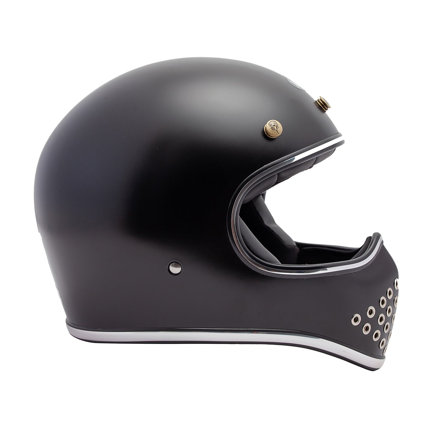 GANGSTER NS MONGOLIAN Helmet - Frost Black