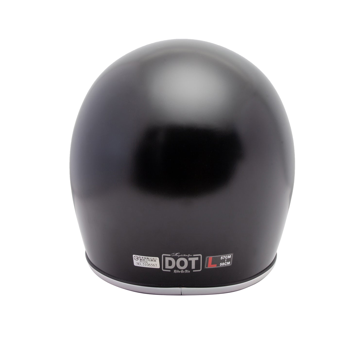 KHAN NS MONGOLIAN Helmet - Frost Black