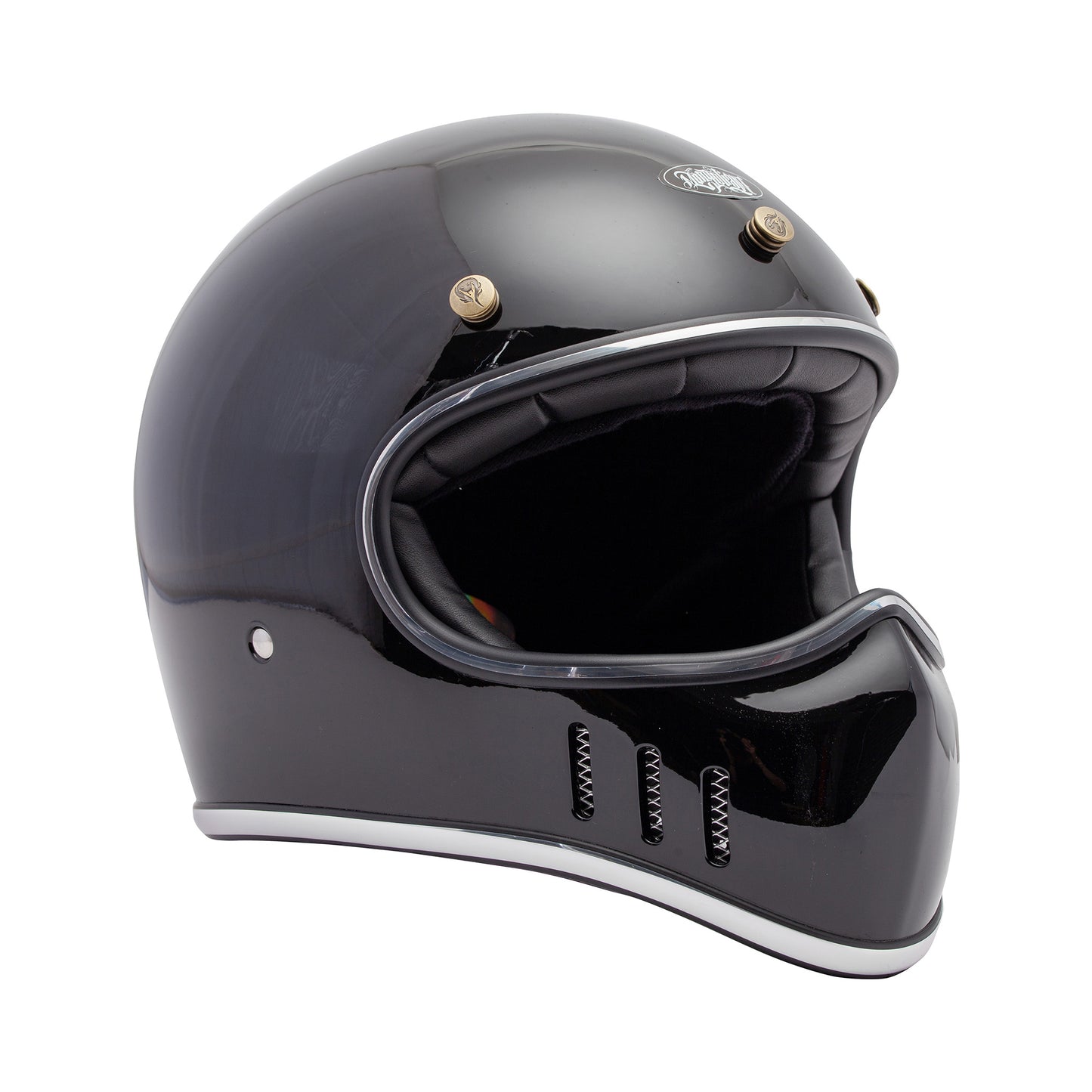 KHAN NS MONGOLIAN Helmet - Gloss Black