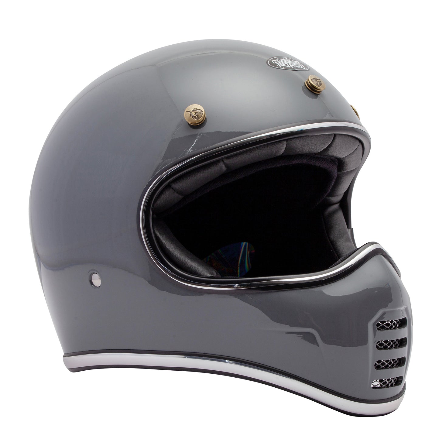 KNIGHT NS MONGOLIAN Helmet - Gloss Basalt Grey