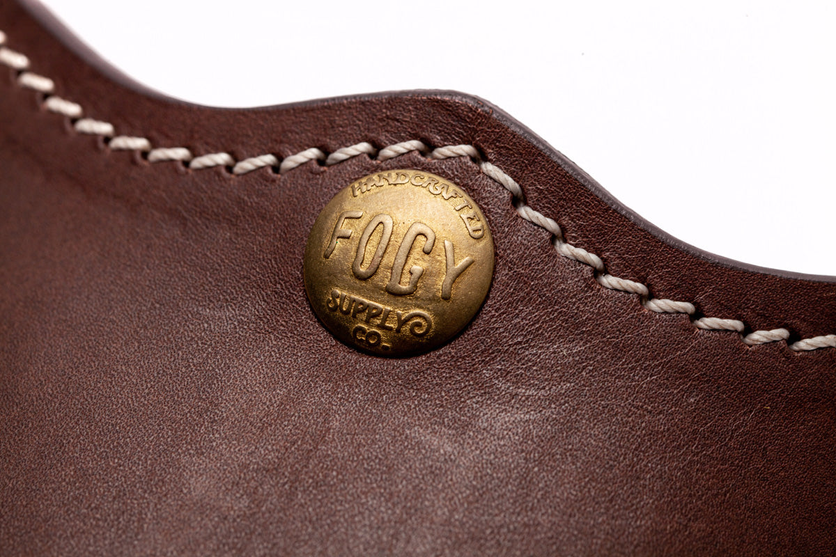 SEWING Leather Peak - Brown