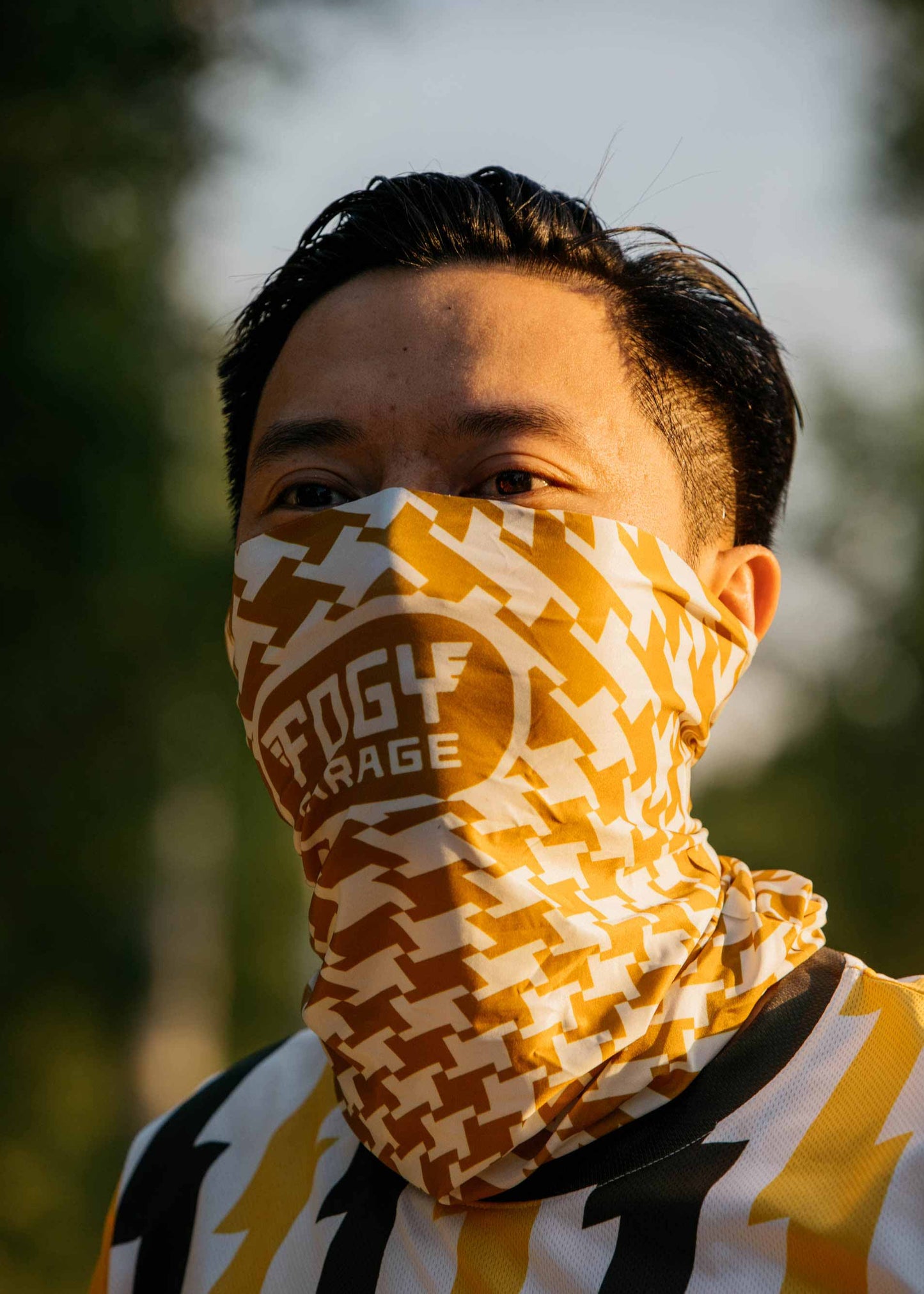FLASH Neck Tube - Yellow/White