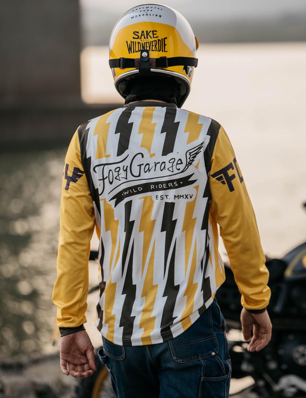 THUNDER COOLMAX Jersey - Yellow/Black