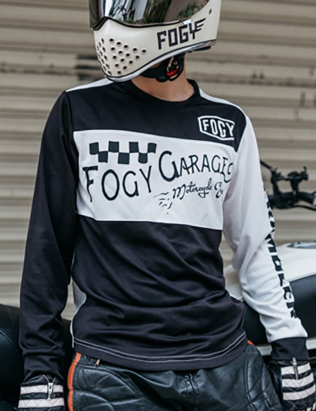 VMX Jersey - Black/White