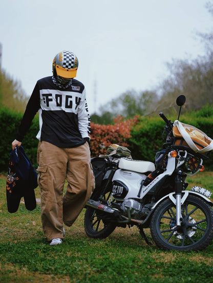 VMX COOLMAX Jersey - Black/White