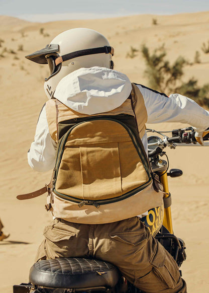 DROMEDARY Backpack Helmet Bag - Desert