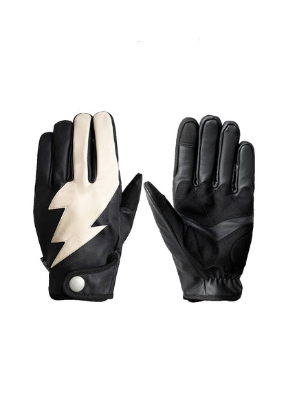 Lightning Gloves - Black/White
