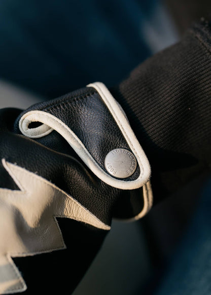 Lightning Gloves - Black/White