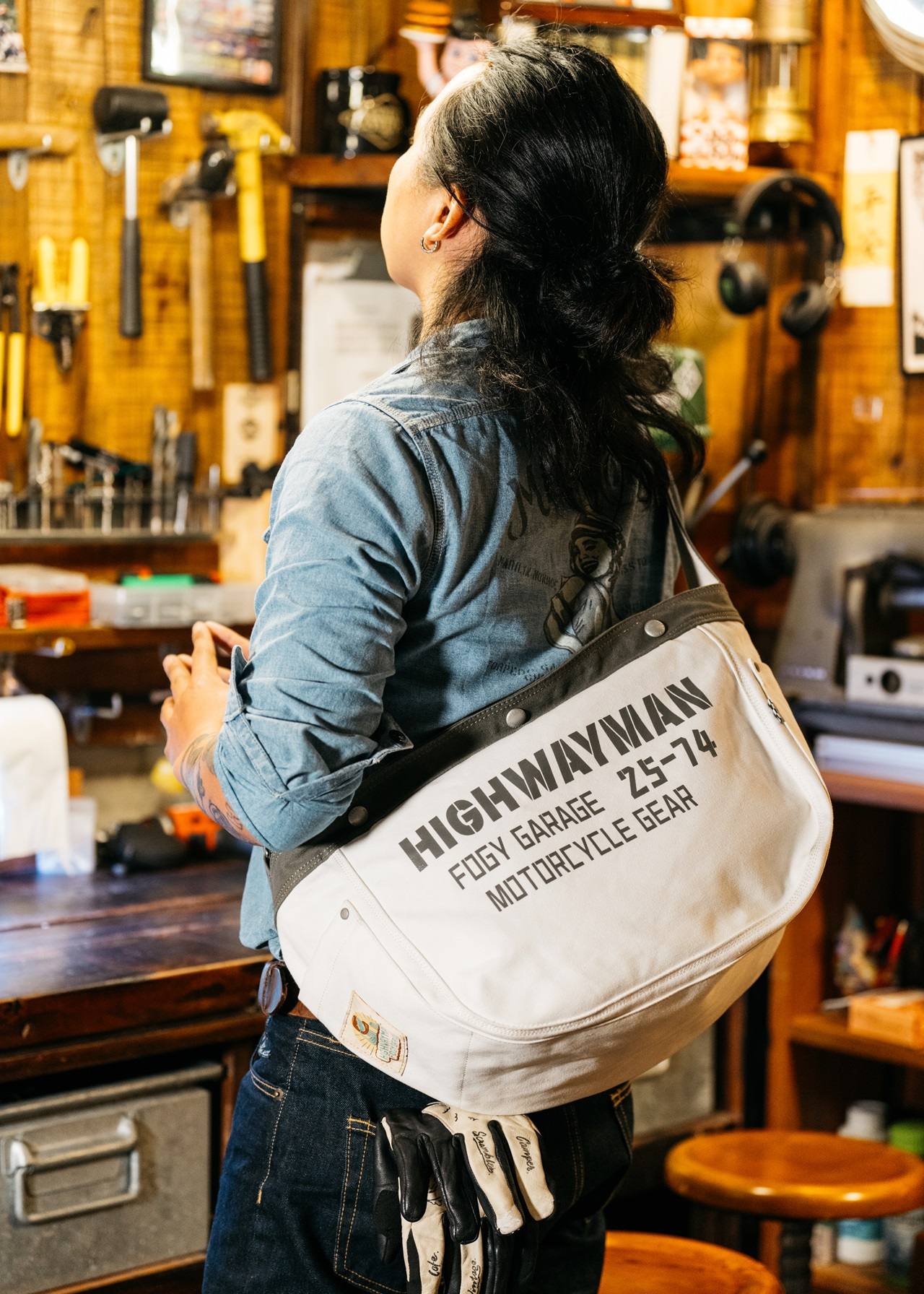 NEWSBOY Crossbody Bag - White