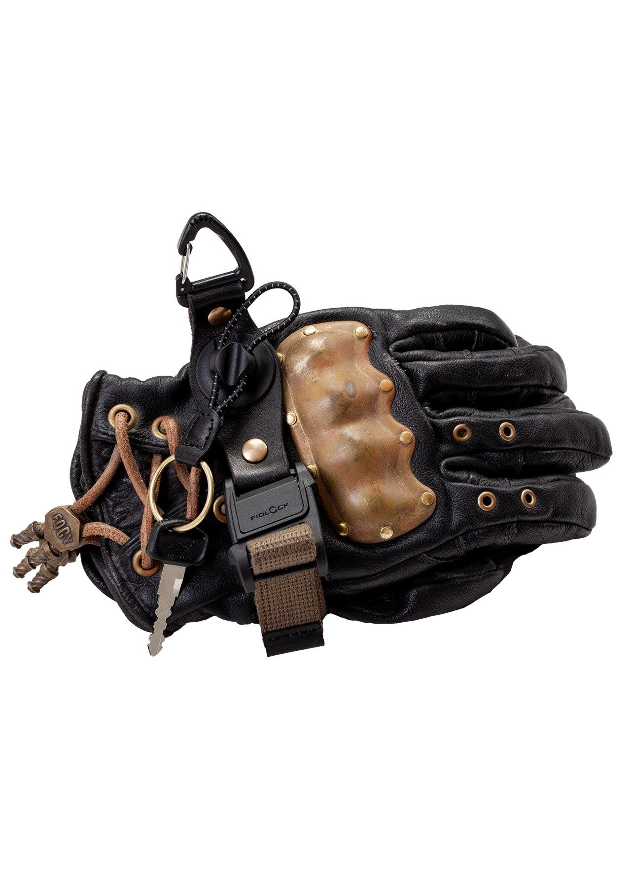 SPRING Leather Gloves Strap - Black