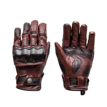 ETHIOPIA BLACK IRON Gloves - Bordeaux/Black