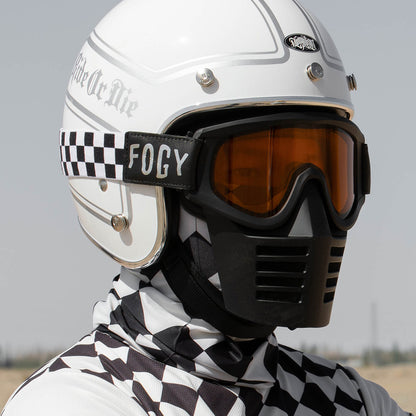 VMX Goggles Mask - Black/Chequered