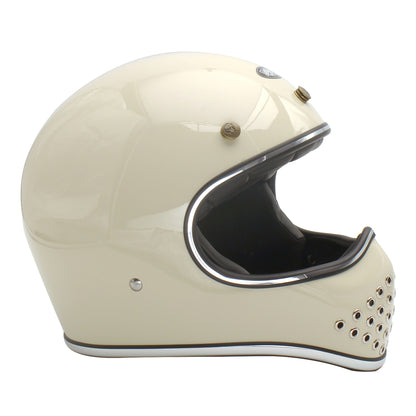 GANGSTER NS MONGOLIAN Helmet - Vintage White