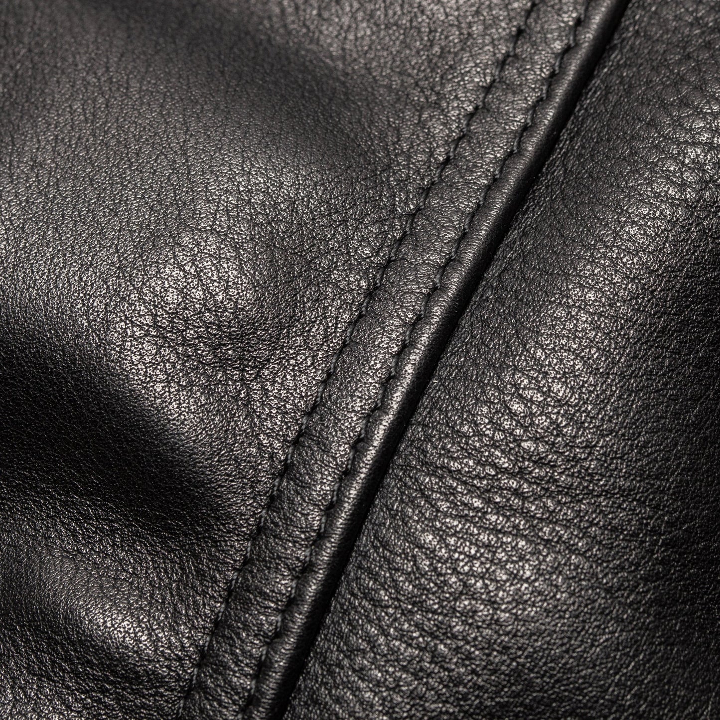 4 Pocket Leather Jacket - Black - Fogy Garage