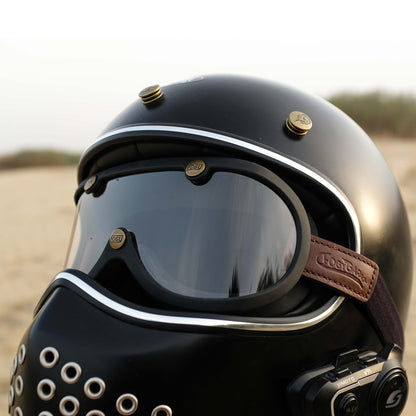 GANGSTER NS MONGOLIAN Helmet - Frost Black