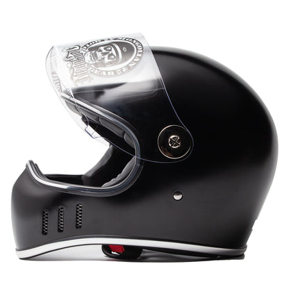 KHAN S MONGOLIAN Helmet - Frost Black