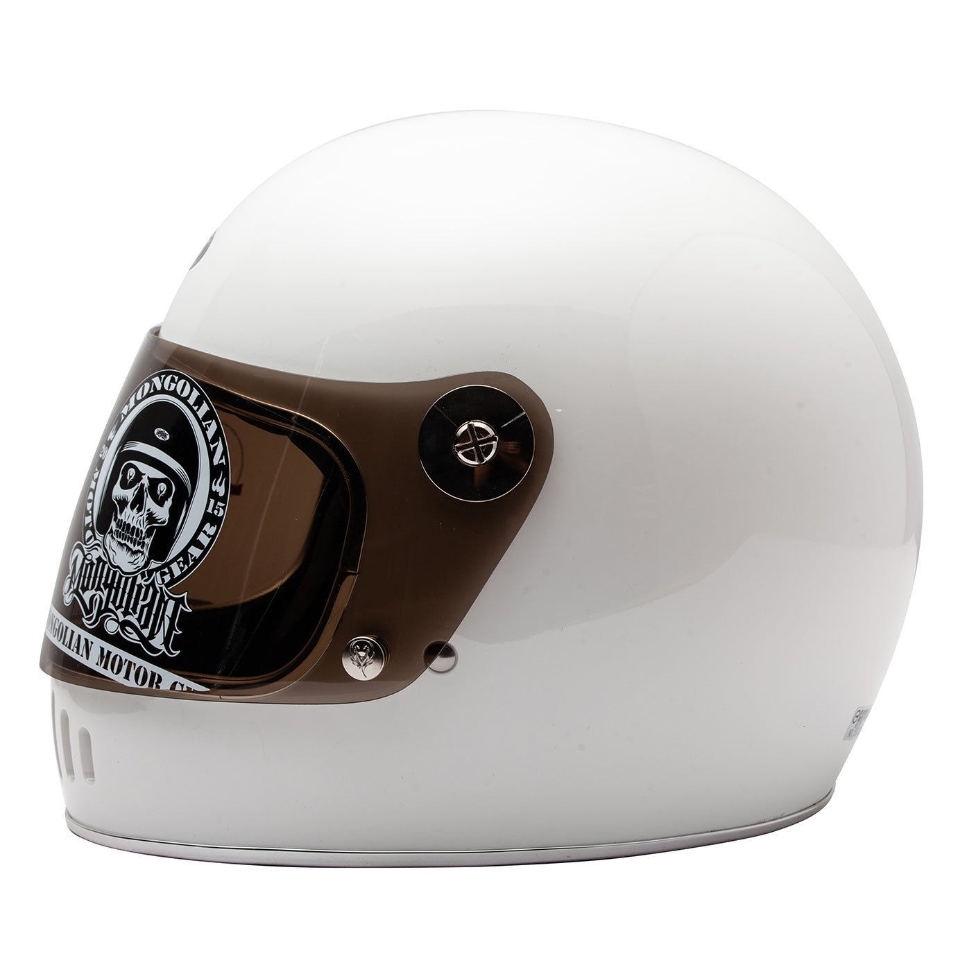 COMET Flat Visor - Dark Smoke - Fogy Garage