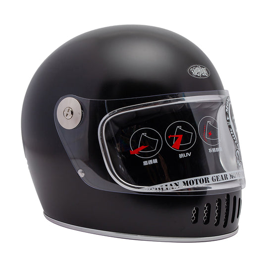 COMET PLANET Helmet - Frost Black - Fogy Garage