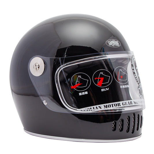 COMET PLANET Helmet - Gloss Black - Fogy Garage