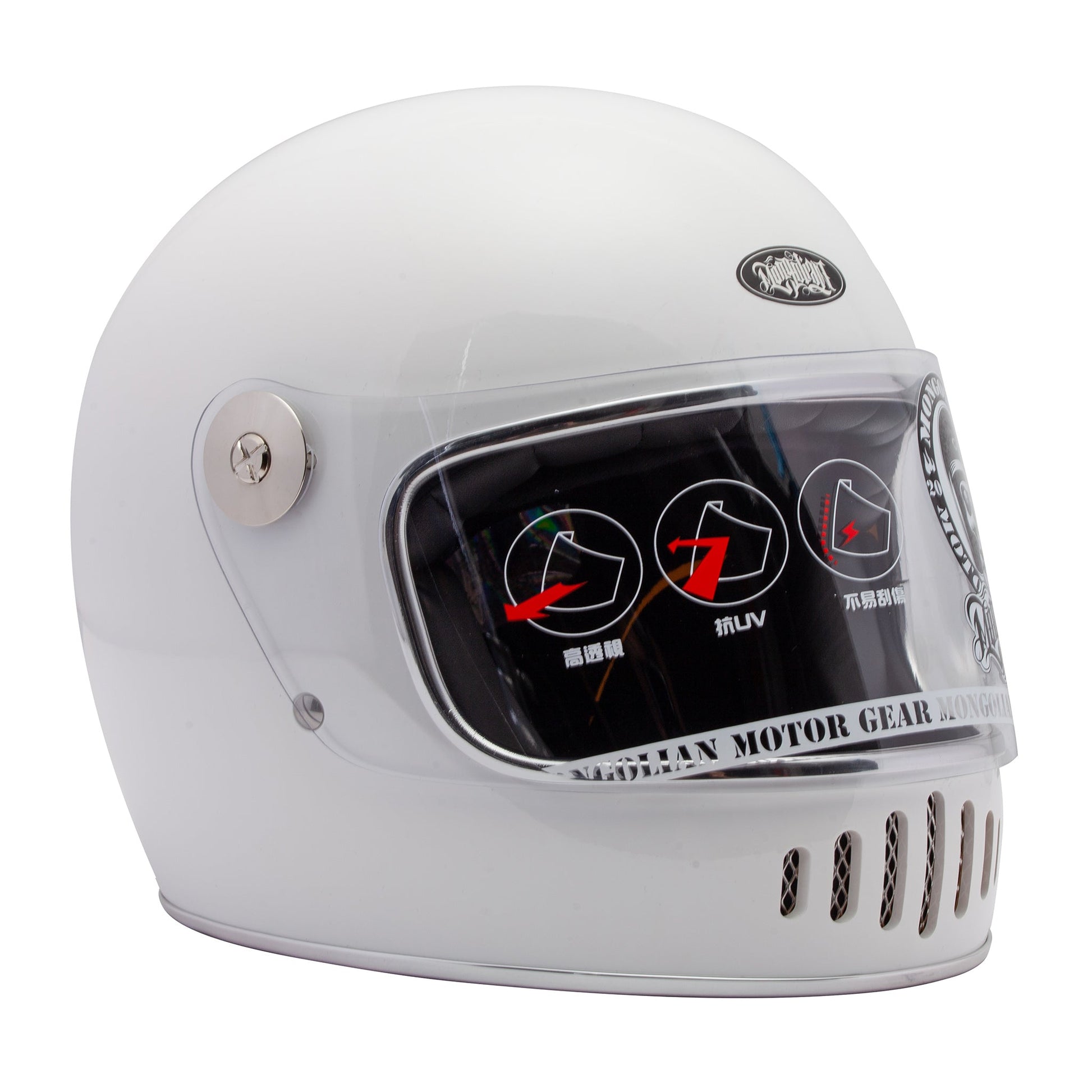 COMET PLANET Helmet - Gloss White - Fogy Garage