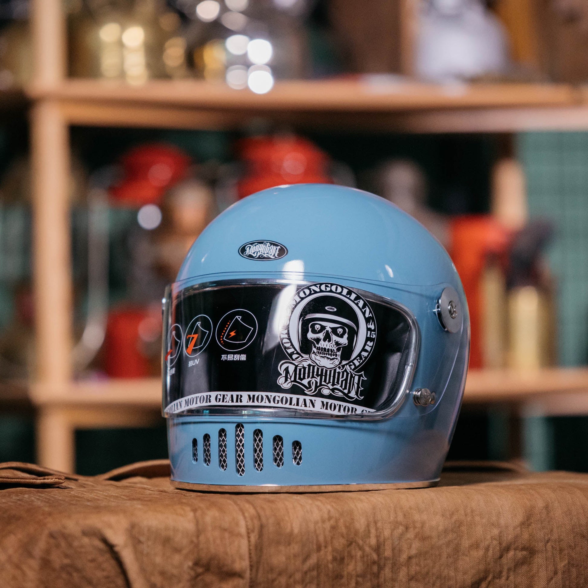 COMET PLANET Helmet - Light Blue - Fogy Garage