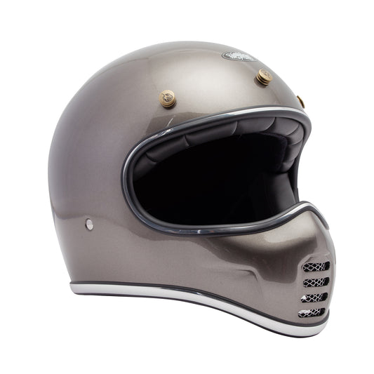 KNIGHT NS MONGOLIAN Helmet - Metallic Grey